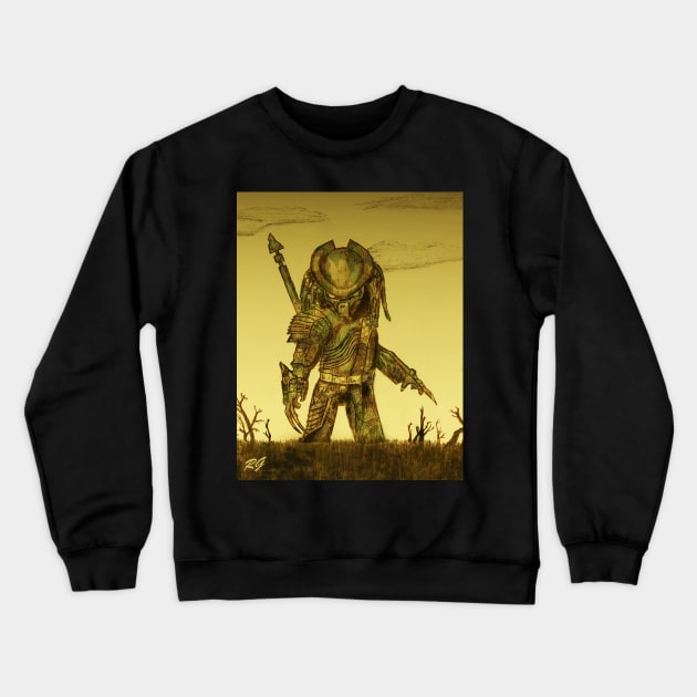 Predator Crewneck Sweatshirt by RG Illustration